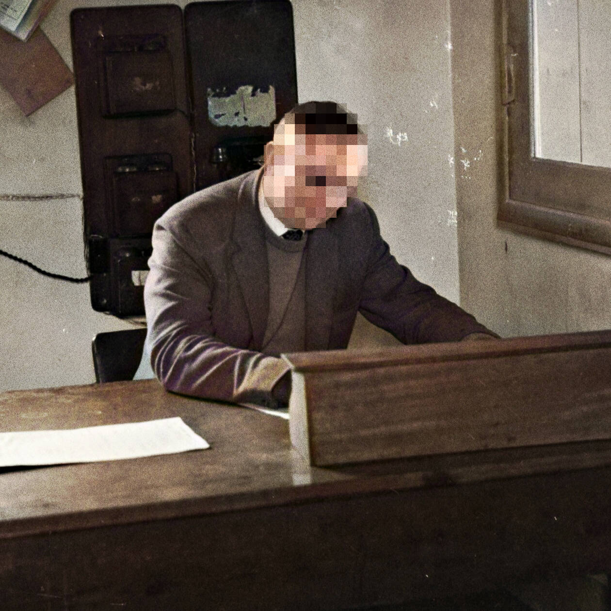 Pixelated office