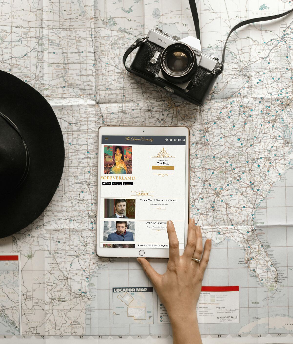 Dc foreverland website ipad